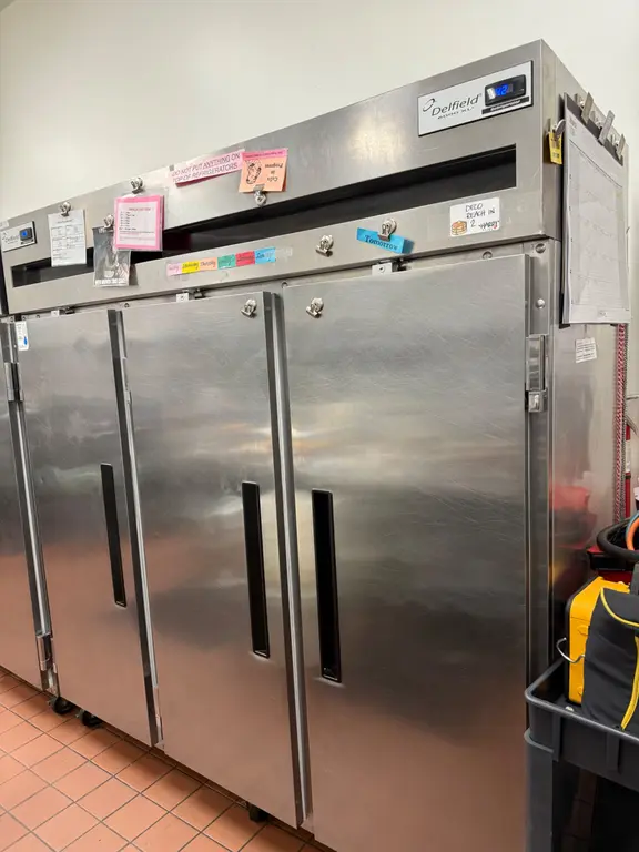 Delfield 6000 XL three-door reach-in refrigerator repair